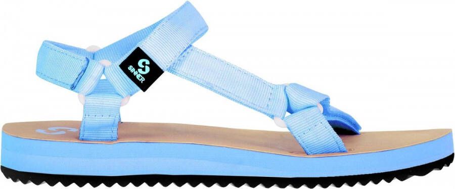 Sinnner Sinner Button Dames Slippers Licht blauw