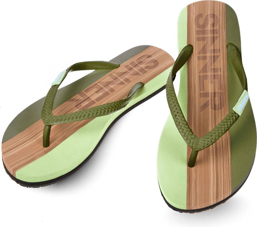 SINNER SNNER CAPITOLA SLIPPERS GROEN