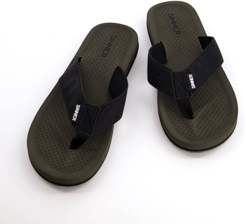 SINNER makaha Strandslipper heren Groen-Multicolour