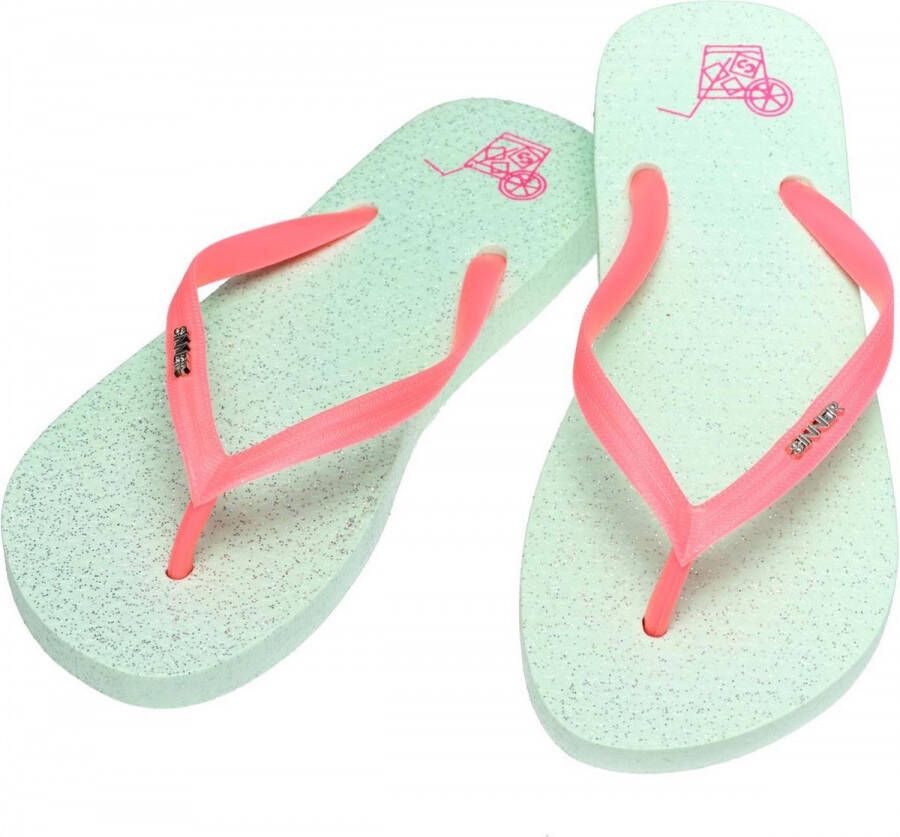 SINNER Slippers Kinderen Padank Turquoise