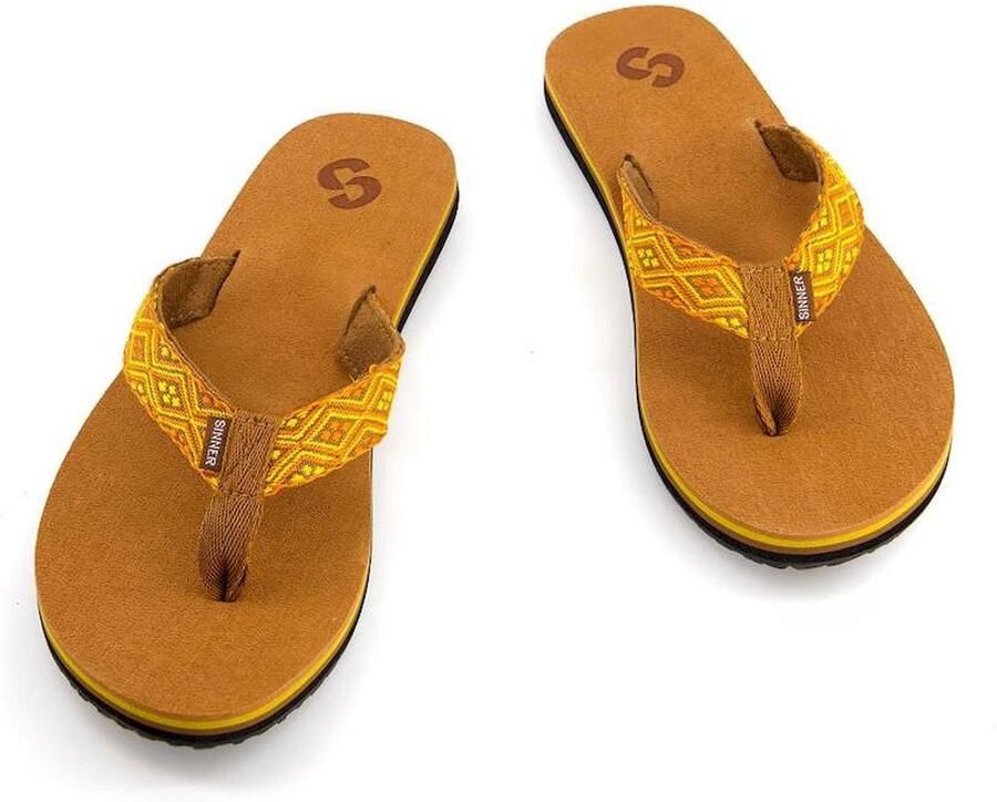 SINNER balena ii Strandslipper dames Bruin