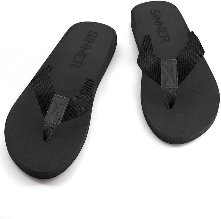 SINNER major ii Strandslipper heren Zwart