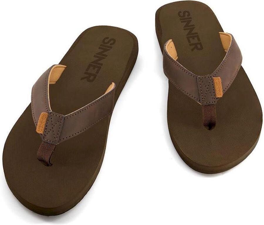 SINNER roko Strandslipper heren Bruin