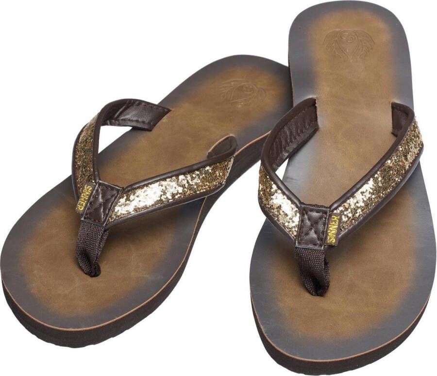 SINNER Slippers Dames Coco Bruin