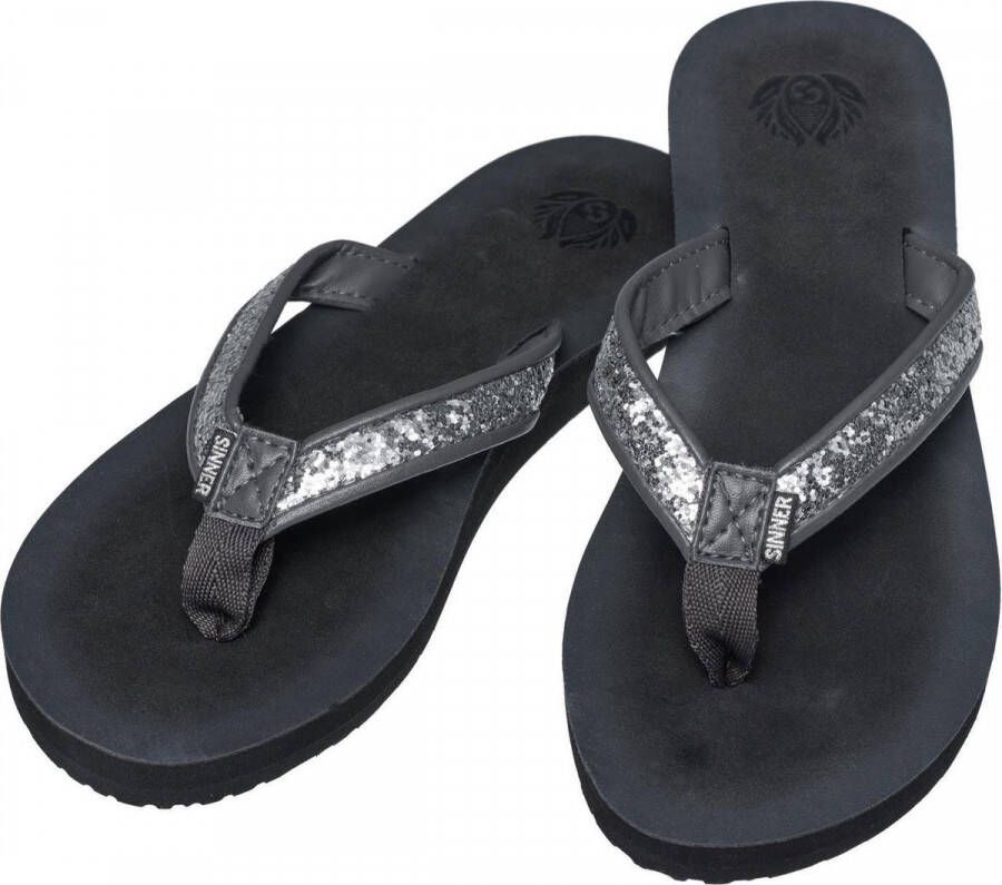 SINNER Slippers Dames Coco Zwart