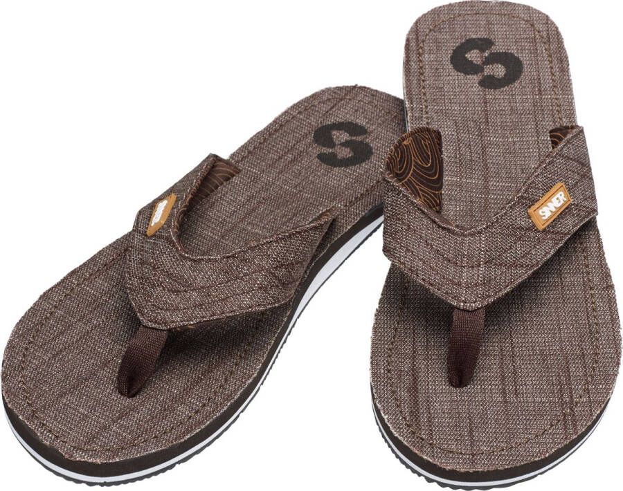 SINNER sulawesi Strandslipper heren Bruin-Multicolour