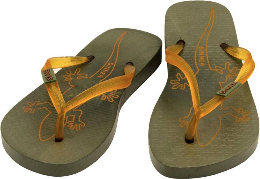 SINNER Torres Kinder Slippers Mosgroen