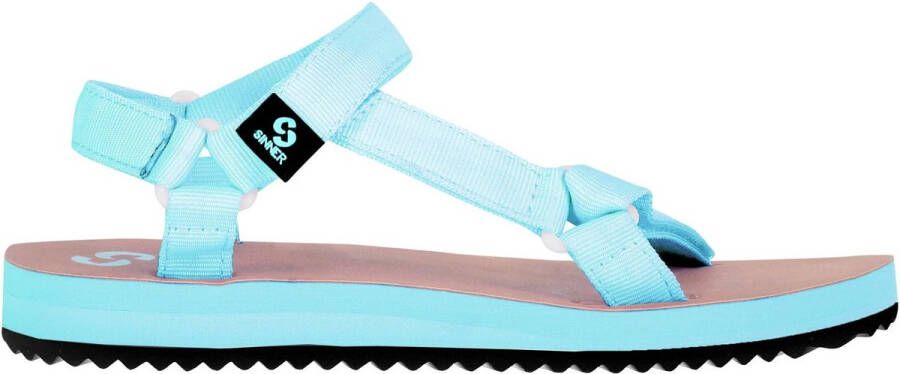 Sinnner Sinner Button Dames Slippers Licht blauw