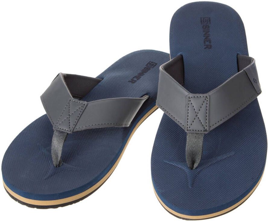 Sinnner Sinner Timor Heren Slippers Donker blauw