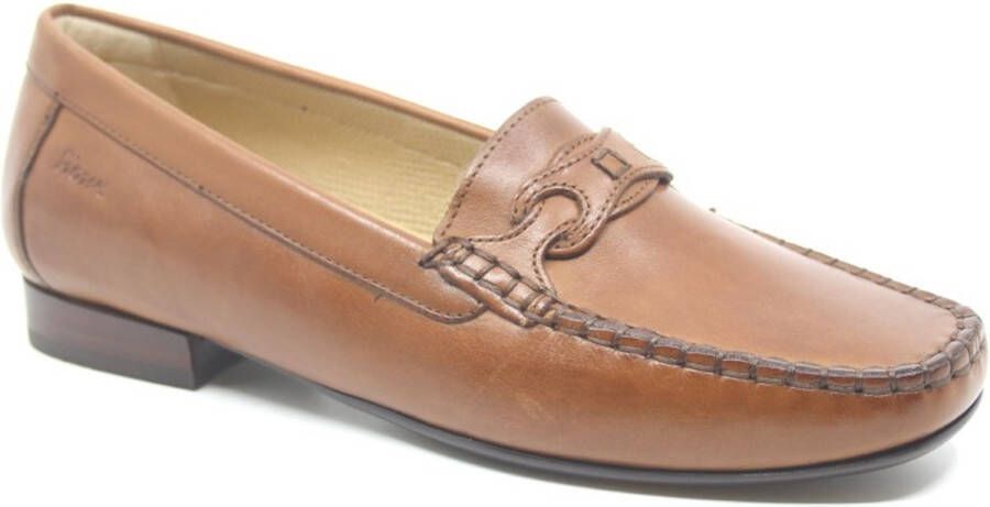 Sioux COLANDINA 8165017 Cognacbruine dames mocassins