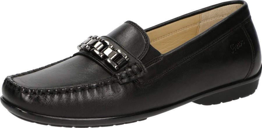 Sioux CORTIZIA 727 7167745 Zwarte instapper wijdte H