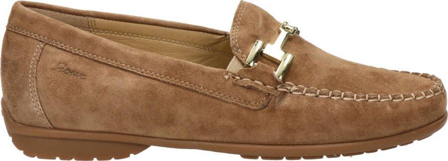 Sioux Cortizia suède mocassins met gesp camel - Foto 3
