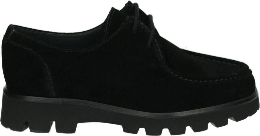Sioux MEREDIRA-752-H Dames veterschoenen Zwart