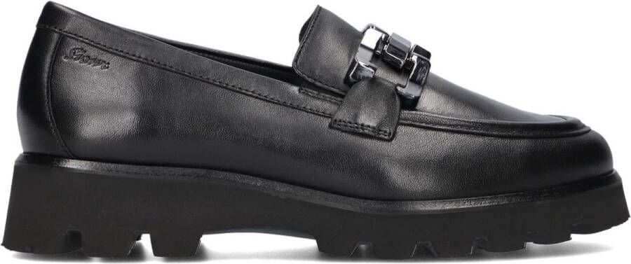 Sioux Meredira Loafers Dames Instappers Zwart