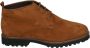 Sioux MEREDITH-702-WF-H Hoge sneakersVeterlaarzenDames veterschoenenDames sneakersHalf-hoge schoenen Cognac - Thumbnail 1