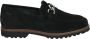 Sioux MEREDITH 734 5167760 Zwarte dames moccasin instappers wijdte H - Thumbnail 2
