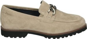 Sioux MEREDITH 734 5167760 Zwarte dames moccasin instappers wijdte H