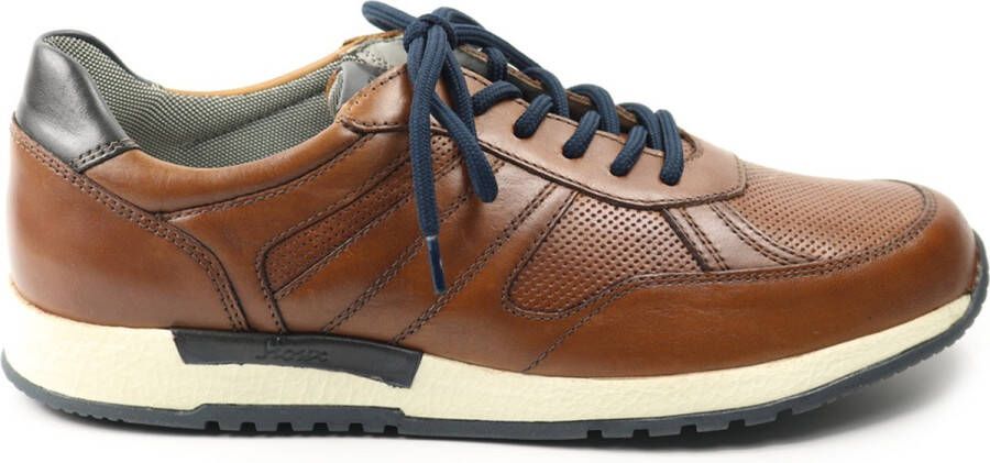 Sioux 38691 Cognac G-Wijdte Veterschoenen