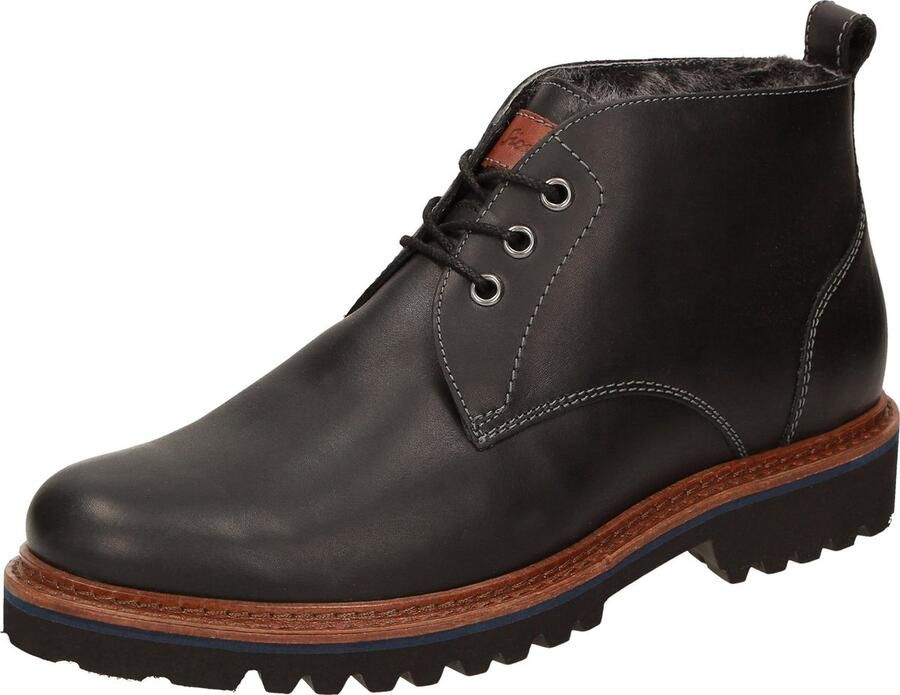 Sioux Adalrik-701 LF Black H-Wijdte Veter boots