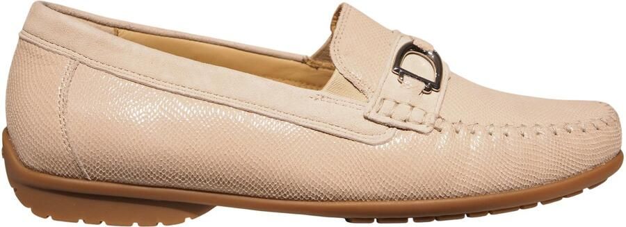 Sioux beige leren dames instappers Cortizia - Foto 2