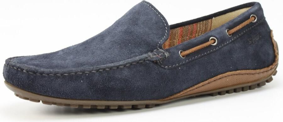 Sioux CALLIMO VELOUR HAYDEN Volwassenen Instappers Kleur Blauw - Foto 7