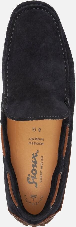 Sioux CALLIMO VELOUR HAYDEN Volwassenen Instappers Kleur Blauw - Foto 14