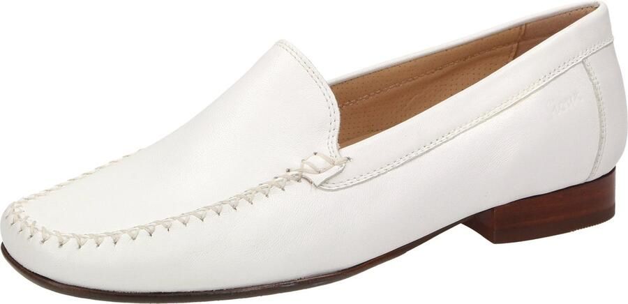 Sioux CAMPINA Volwassenen Instappers Kleur: Wit beige - Foto 2