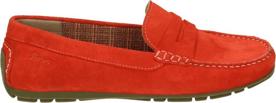Sioux CARMONA-700 Dames Instappers Rood