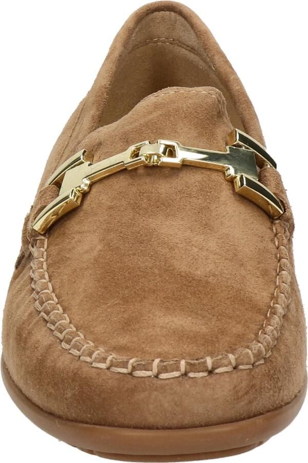 Sioux Cortizia suède mocassins met gesp camel - Foto 3