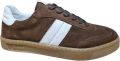 SIOUX Sneakers laag 'Tedroso-DA-717' donkerbruin wit - Bruin
