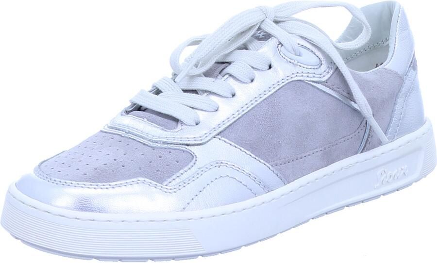 SIOUX Sneakers laag 'Maites 001' grijs zilver