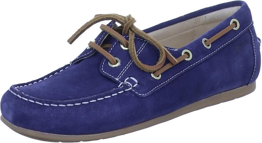 SIOUX Mocassins ' Simadesa-701 ' donkerblauw