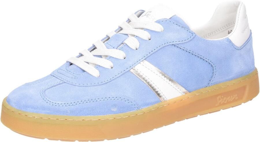 Sioux dames veterschoenen blauw