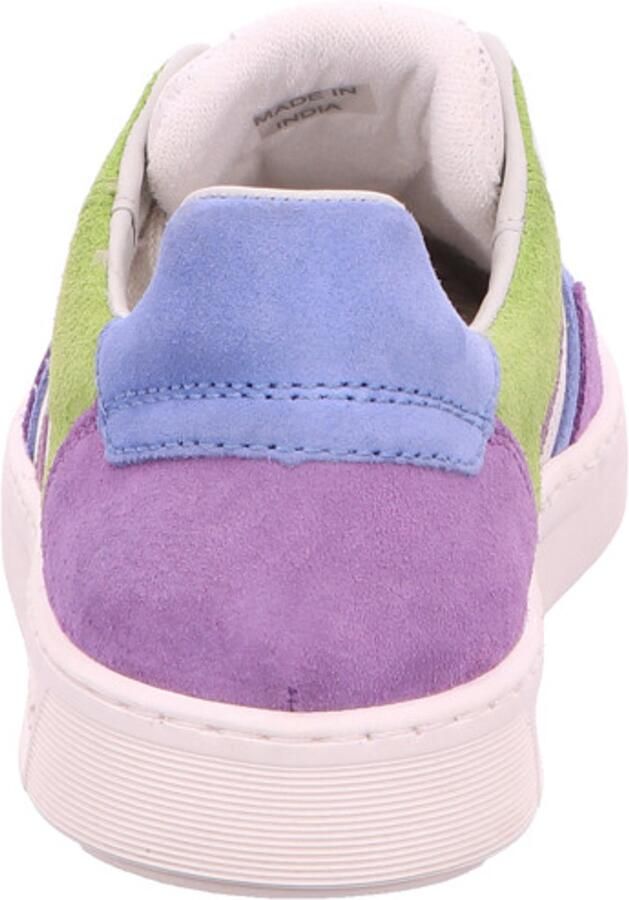 SIOUX Sneakers laag 'Tedroso' lichtblauw appel lila offwhite