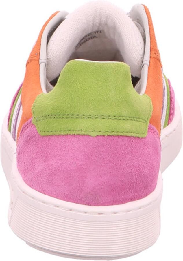 SIOUX Sneakers laag 'Tedroso' sering donkeroranje fuchsia natuurwit