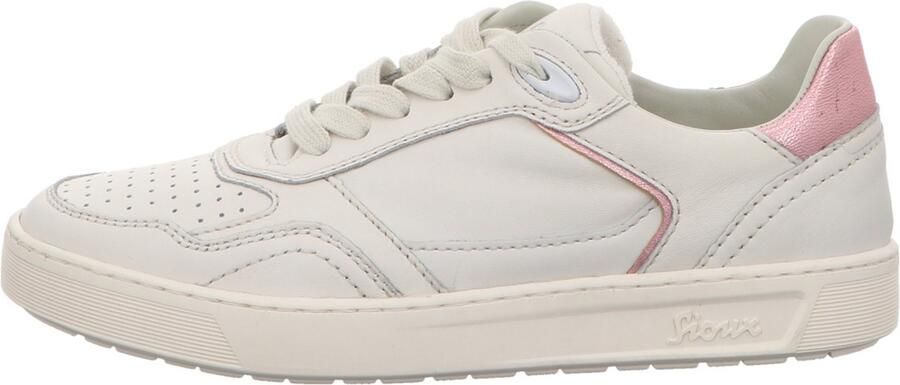 SIOUX Sneakers laag 'Tedroso' zilver natuurwit