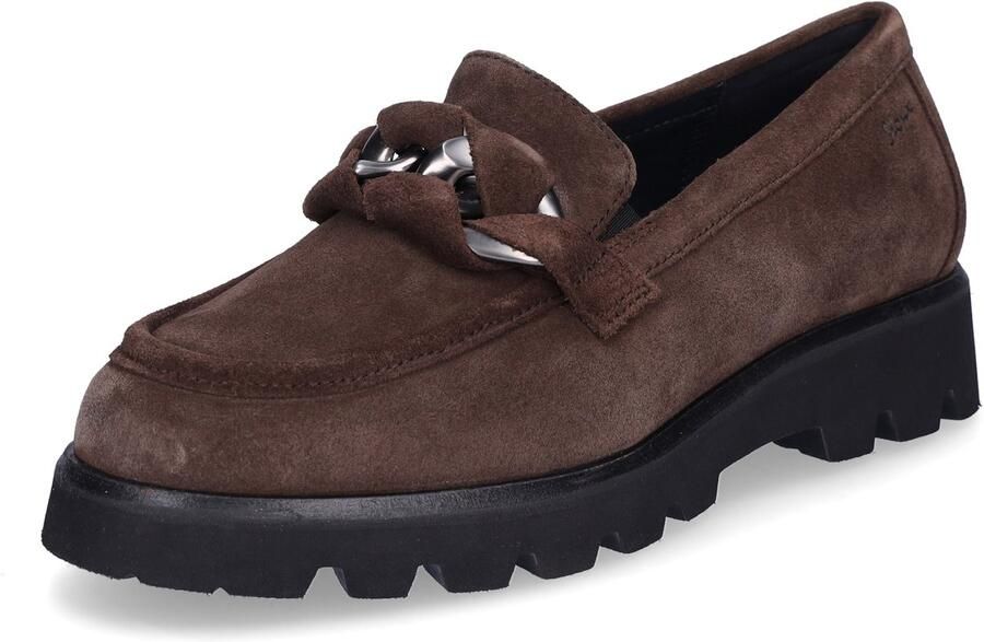 Sioux damesslippers Meredira-727-H donkerbruin