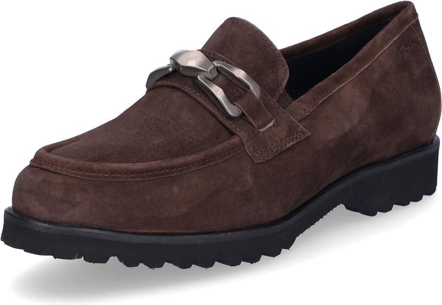 Sioux damesslippers Meredith-757-H donkerbruin
