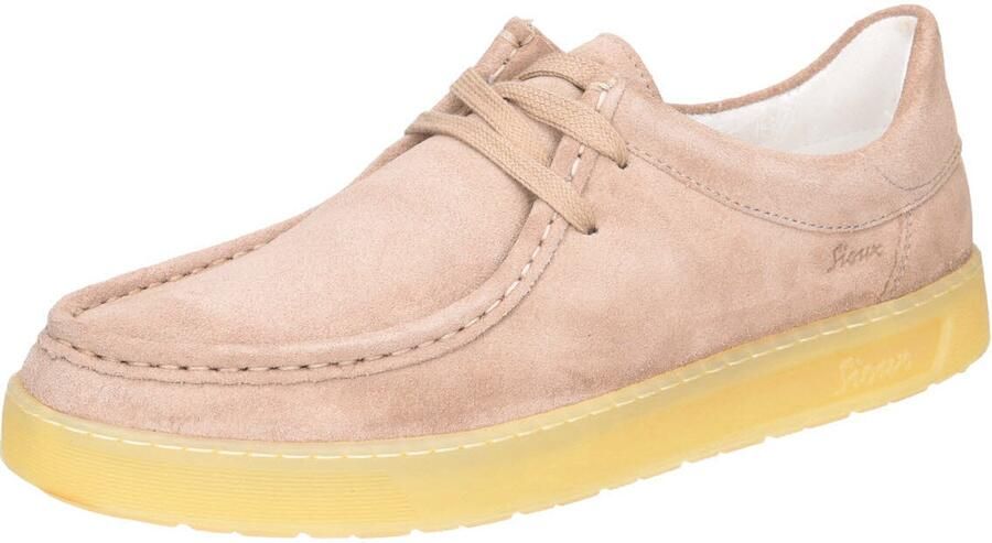 Sioux heren veterschoenen beige