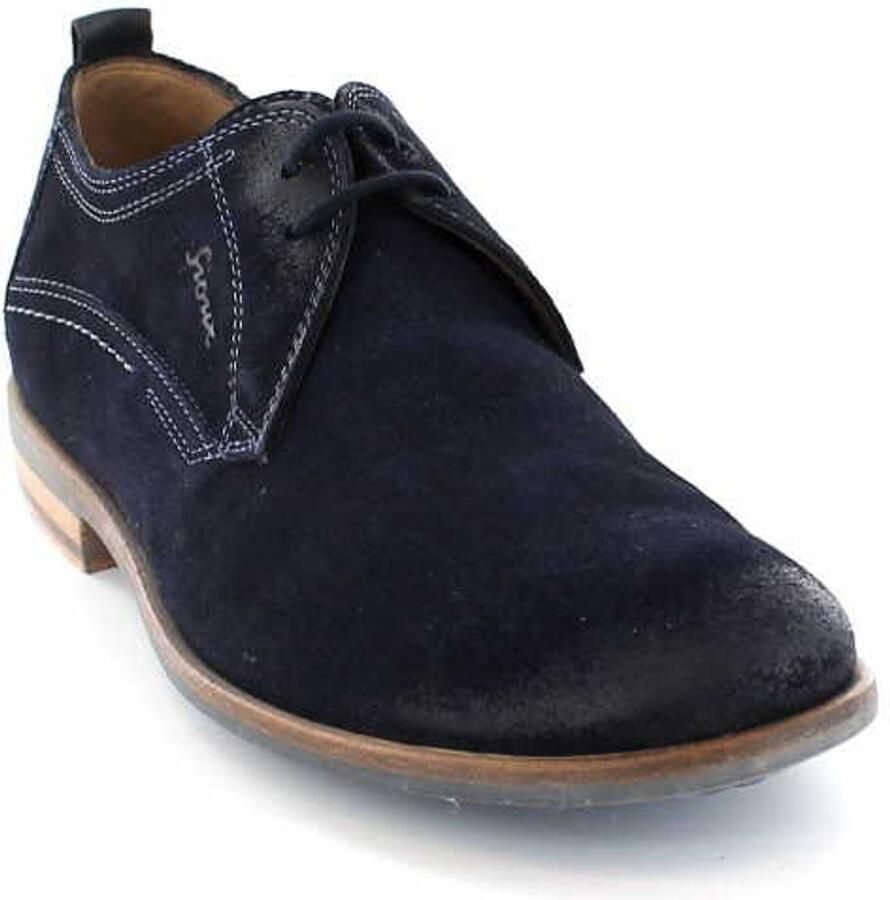 Sioux heren veterschoenen blauw