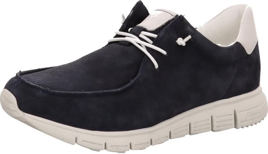 Sioux heren veterschoenen donkerblauw