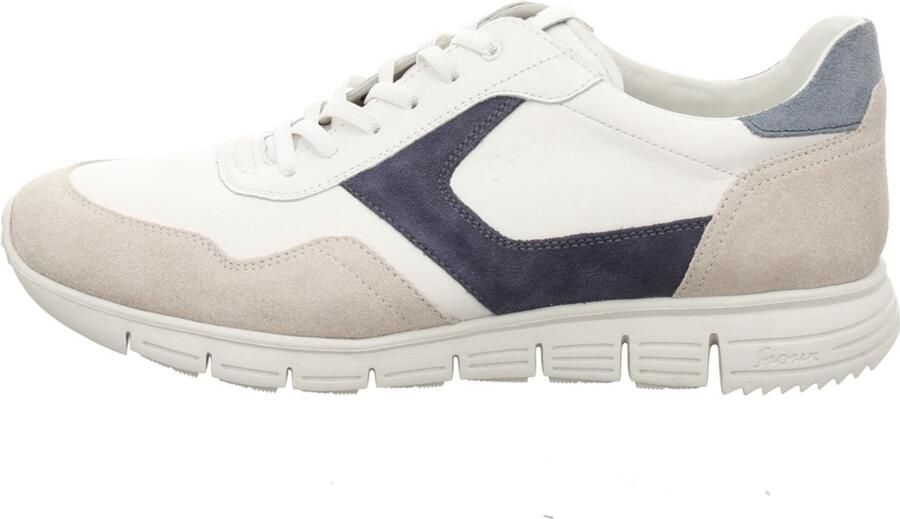 SIOUX Sneakers laag 'Mokrunner-H-019' beige donkerblauw offwhite