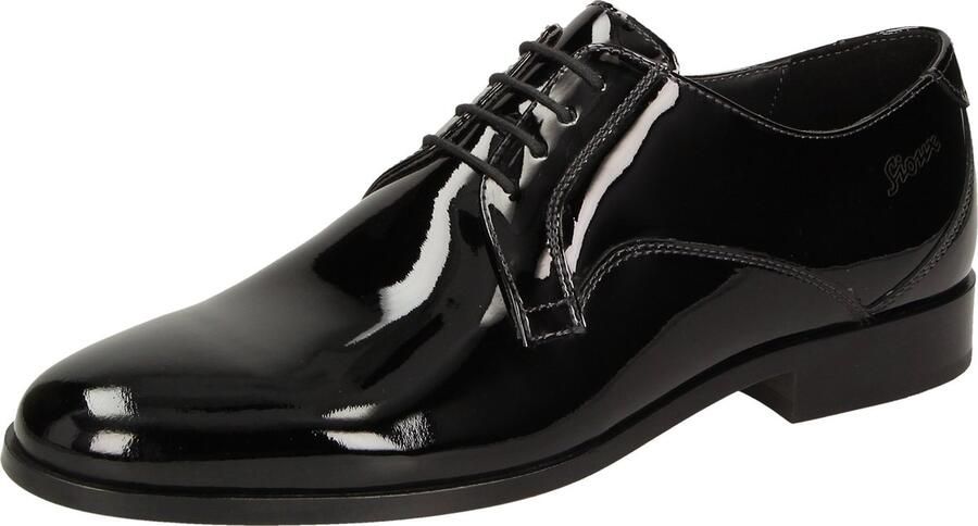 Sioux Jaromir-702 Zwart Lakleer Nette Veterschoen Heren - Foto 2