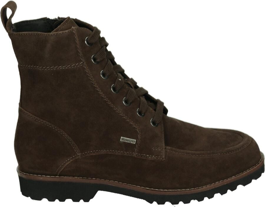 Sioux MERDIT-759-TEX-WF-H Hoge sneakers Veterboots Dames veterschoenen Dames sneakersHalf-hoge schoenen Bruin