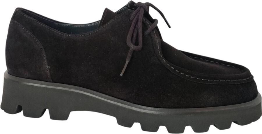 Sioux MEREDIRA-752-H Dames veterschoenen Zwart