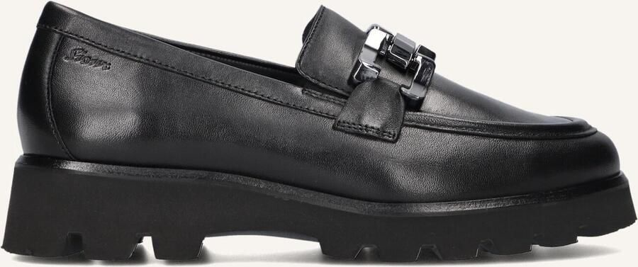 SIOUX Loafers Dames Meredira Leer Zwart