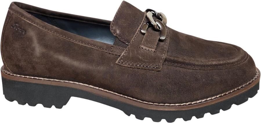 SIOUX Loafers Dames Meredith Maat: 41 5 Materiaal: Suède Kleur: Bruin - Foto 3