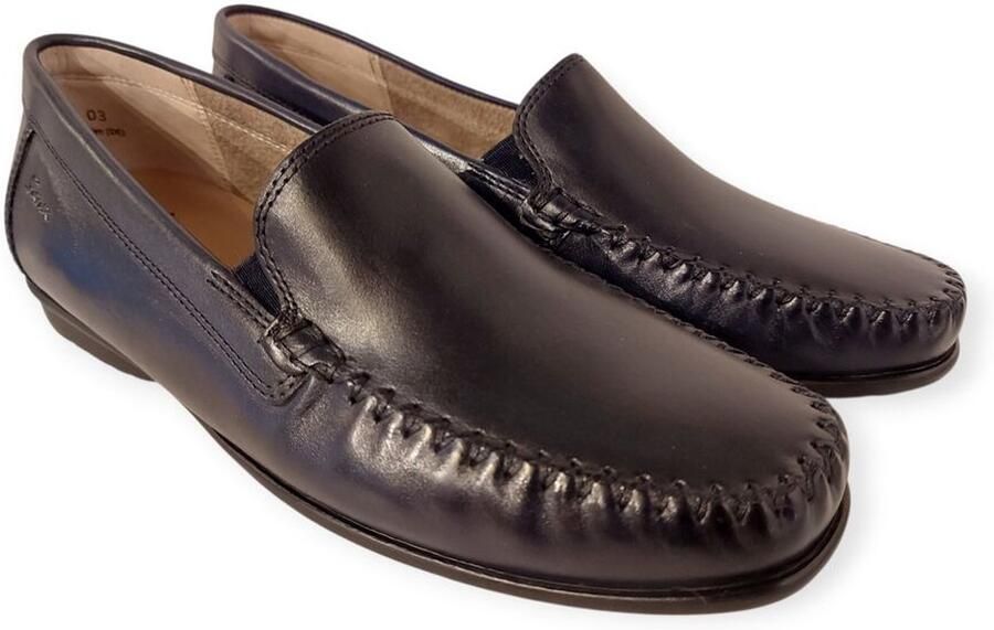 Sioux Mocassin Instapper Cortizia 705 65280 Blauw Wijdte H - Foto 2