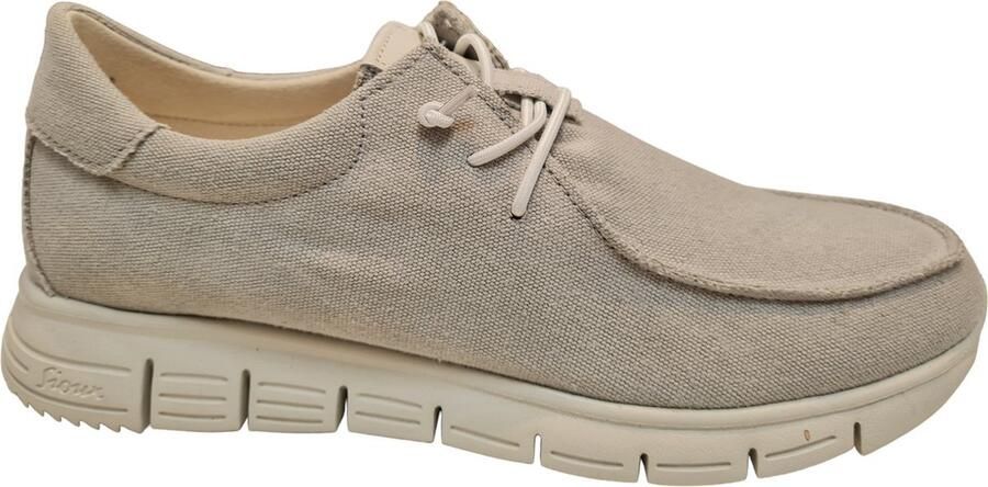 Sioux Mokrunner-D-007 Schnürschuh Dames Veterschoen Grijs