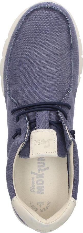 Sioux MOKRUNNER 6139589 Blauwe heren mocassin - Foto 11